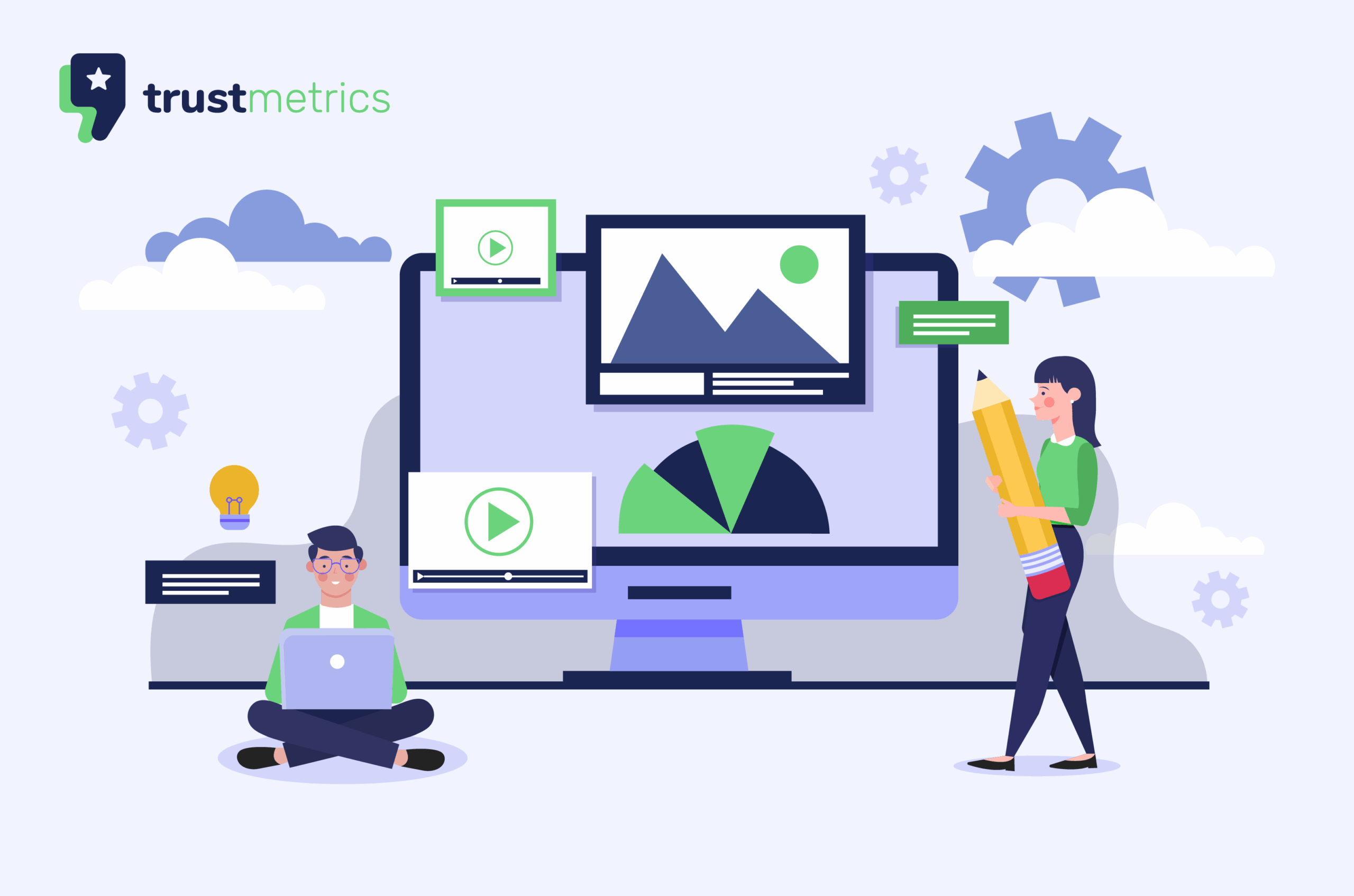 Marketer planning video strategy for brand growth