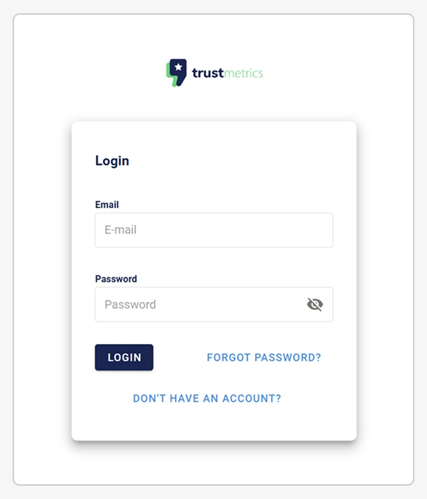 Trustmetrics Login
