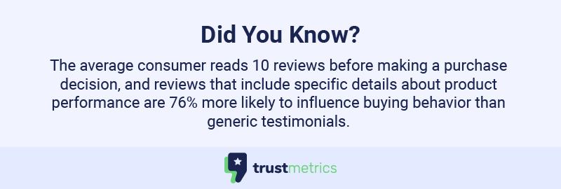 consumer reviews